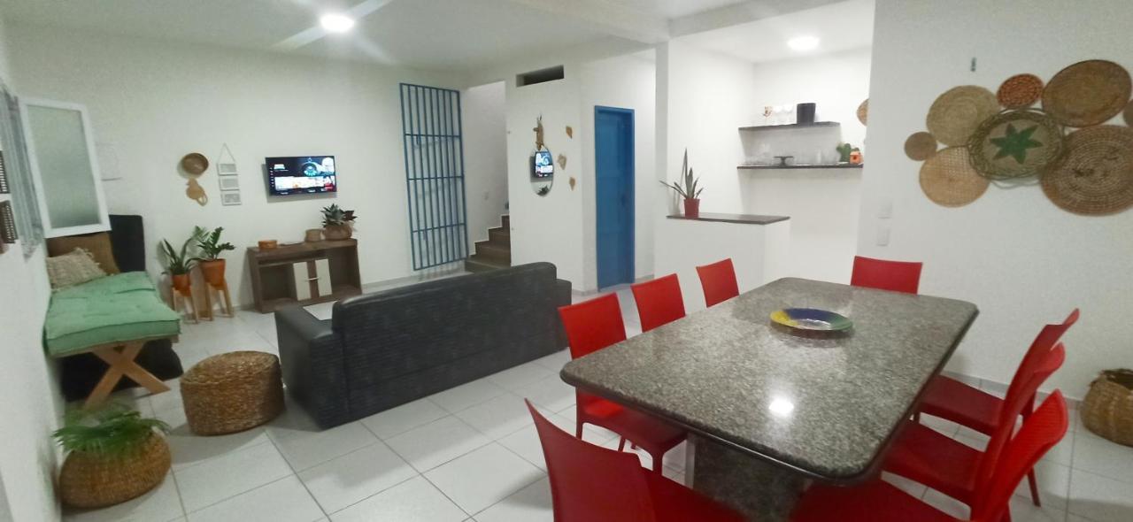 Casa duplex beira mar reformada com piscina no Peito Moça Luís Correia Exterior foto